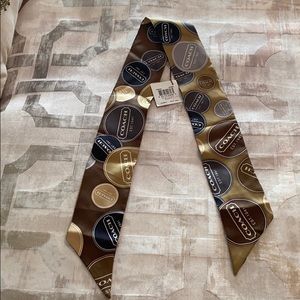 Coach hair or purse scarf brand new